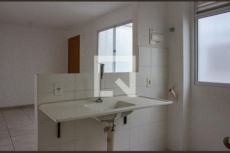 Apartamento à venda com 46m², 2 quartos e 1 vagaCozinha e Área de Serviço