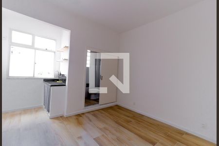 Sala/Quarto de kitnet/studio para alugar com 1 quarto, 16m² em Laranjeiras, Rio de Janeiro