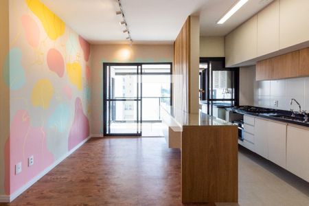 Sala de apartamento para alugar com 2 quartos, 58m² em Pinheiros, São Paulo