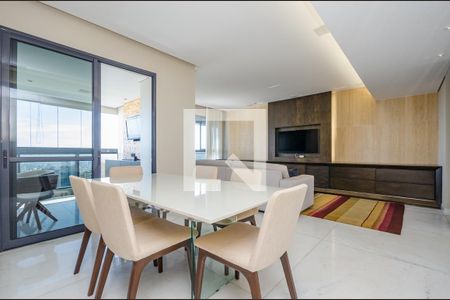 Sala de apartamento para alugar com 4 quartos, 152m² em Belvedere, Belo Horizonte