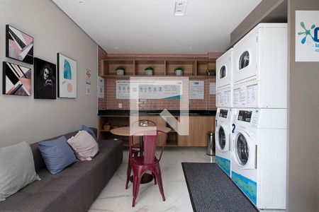 Apartamento para alugar com 32m², 1 quarto e 1 vaga Apartamento para alugar com 32m², 1 quarto e 1 vagaLavanderia