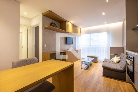 Sala/Cozinha de apartamento para alugar com 1 quarto, 32m² em Vila Madalena, São Paulo