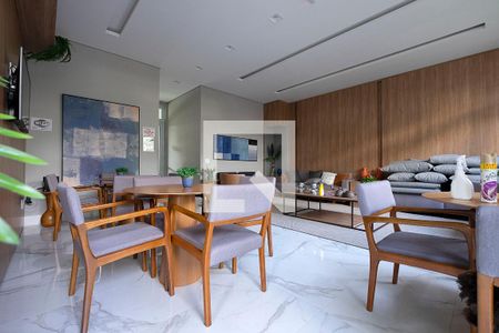 Apartamento para alugar com 32m², 1 quarto e 1 vaga Apartamento para alugar com 32m², 1 quarto e 1 vagaSalão de Festas