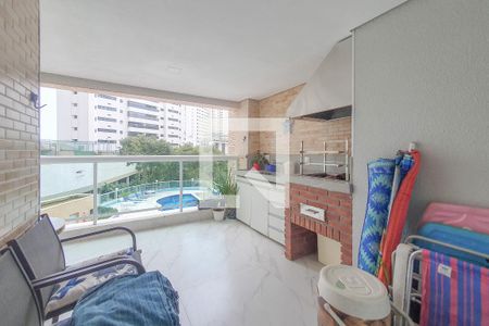 Varanda de apartamento para alugar com 2 quartos, 88m² em Jardim Astúrias, Guarujá