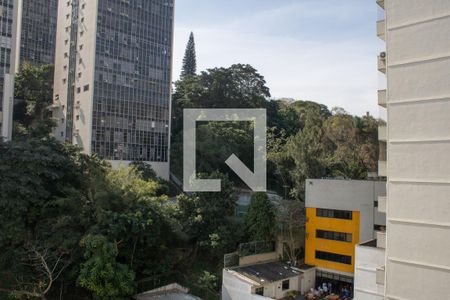 Vista do Quarto de apartamento para alugar com 1 quarto, 40m² em Botafogo, Rio de Janeiro
