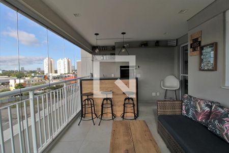 Varanda de apartamento à venda com 2 quartos, 85m² em Jardim Novo Santo Amaro, São Paulo