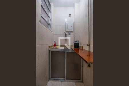 Cozinha de kitnet/studio à venda com 1 quarto, 22m² em Tijuca, Rio de Janeiro