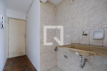 Cozinha de kitnet/studio para alugar com 1 quarto, 23m² em Bela Vista, São Paulo