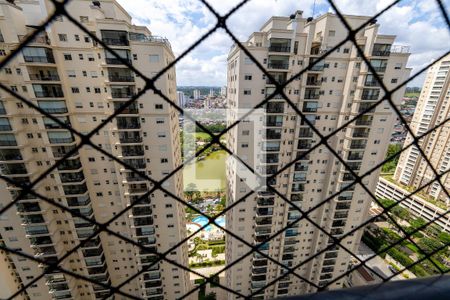 Varanda Sala/Cozinha de apartamento para alugar com 3 quartos, 88m² em Jardim Tupanci, Barueri