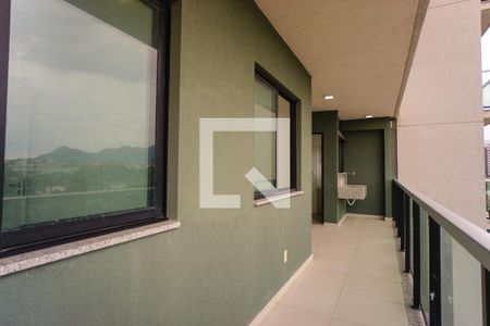 Varanda da Sala de apartamento para alugar com 3 quartos, 80m² em Recreio dos Bandeirantes, Rio de Janeiro