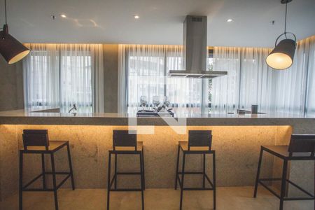 Studio para alugar com 25m², 1 quarto e sem vaga Studio para alugar com 25m², 1 quarto e sem vagaÁrea comum - Espaço Gourmet