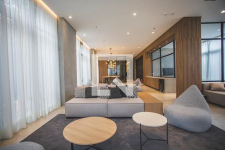 Studio para alugar com 25m², 1 quarto e sem vaga Studio para alugar com 25m², 1 quarto e sem vagaHall Social