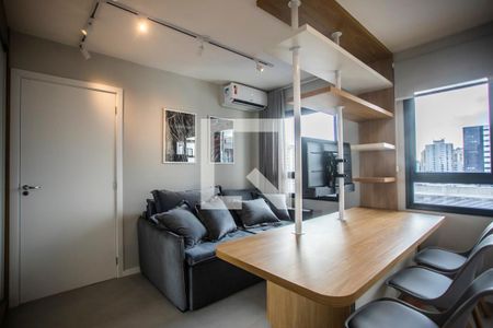 Studio de kitnet/studio para alugar com 1 quarto, 25m² em Mirandópolis, São Paulo
