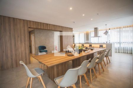 Studio para alugar com 25m², 1 quarto e sem vaga Studio para alugar com 25m², 1 quarto e sem vagaÁrea comum - Espaço Gourmet