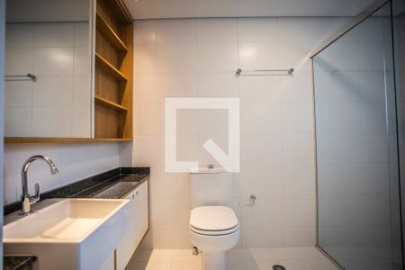 Studio para alugar com 25m², 1 quarto e sem vaga Studio para alugar com 25m², 1 quarto e sem vagaBanheiro