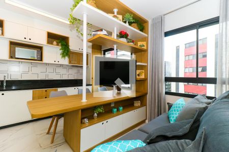 Studio de kitnet/studio para alugar com 1 quarto, 25m² em Mirandópolis, São Paulo