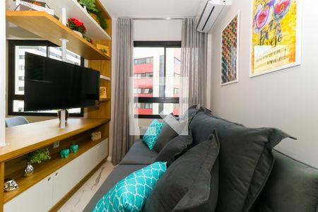 Studio Detalhe de kitnet/studio para alugar com 1 quarto, 25m² em Mirandópolis, São Paulo
