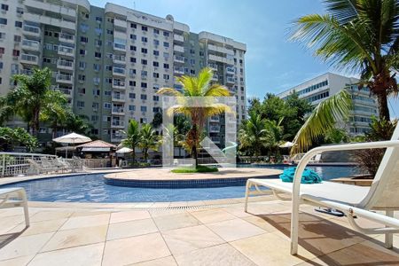 Área comum - Piscina de apartamento para alugar com 2 quartos, 68m² em Recreio dos Bandeirantes, Rio de Janeiro