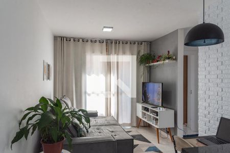 Sala de apartamento para alugar com 2 quartos, 51m² em Jardim do Lago Continuação, Campinas