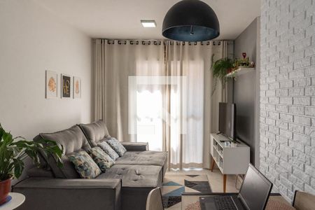 Sala de apartamento para alugar com 2 quartos, 51m² em Jardim do Lago Continuação, Campinas