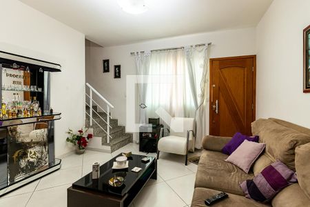 Sala  de casa de condomínio à venda com 2 quartos, 74m² em Vila Dalila, São Paulo
