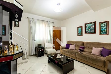 Sala  de casa de condomínio à venda com 2 quartos, 74m² em Vila Dalila, São Paulo
