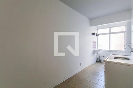 Cozinha de apartamento para alugar com 1 quarto, 52m² em Jardim do Salso, Porto Alegre