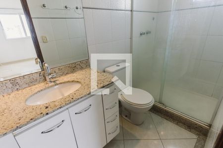 Banheiro da Suíte 1 de apartamento à venda com 2 quartos, 63m² em Barra Funda, São Paulo