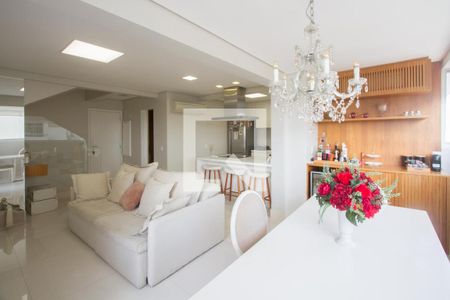 Sala de apartamento à venda com 2 quartos, 125m² em Cidade Monções, São Paulo