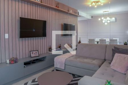 Sala de casa de condomínio à venda com 3 quartos, 106m² em Cidade Nova, Jundiaí