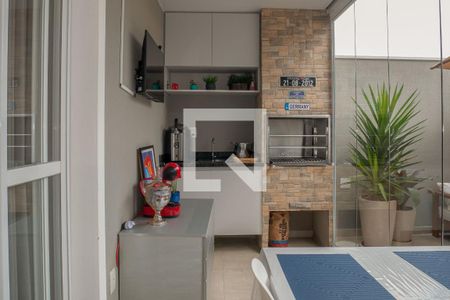 Varanda Gourmet de casa de condomínio à venda com 3 quartos, 106m² em Cidade Nova, Jundiaí