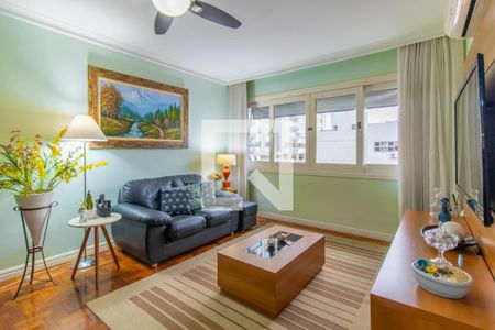 Sala de apartamento à venda com 3 quartos, 103m² em Menino Deus, Porto Alegre