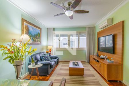Sala de apartamento à venda com 3 quartos, 103m² em Menino Deus, Porto Alegre