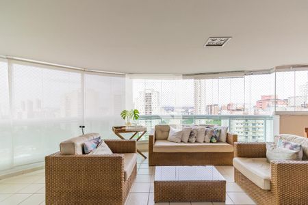 Varanda Gourmet de apartamento para alugar com 3 quartos, 204m² em Vila Sofia, São Paulo