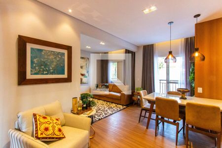 Apartamento para alugar com 74m², 2 quartos e 2 vagas Apartamento para alugar com 74m², 2 quartos e 2 vagasSala