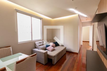 Sala de apartamento à venda com 3 quartos, 67m² em Amazonas, Contagem
