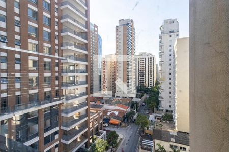 Varanda da Sala de apartamento à venda com 1 quarto, 94m² em Itaim Bibi, São Paulo