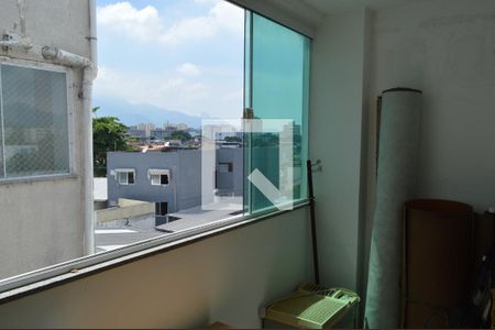 Varanda do Quarto  de apartamento à venda com 3 quartos, 240m² em Taquara, Rio de Janeiro