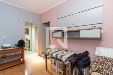 Sala de apartamento à venda com 1 quarto, 55m² em Navegantes, Porto Alegre
