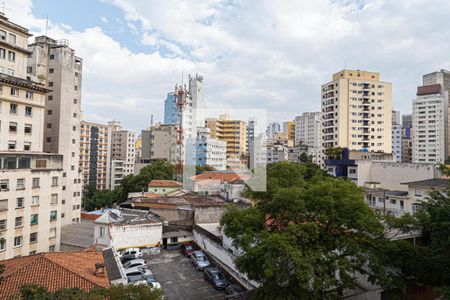 Vista  de kitnet/studio para alugar com 1 quarto, 24m² em Consolação, São Paulo
