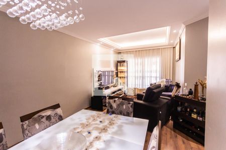 Sala de apartamento à venda com 3 quartos, 110m² em Vila Guiomar, Santo André