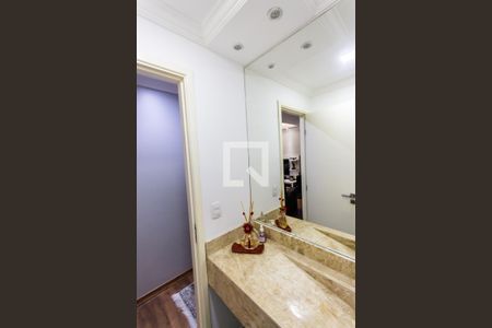 Lavabo de apartamento à venda com 3 quartos, 110m² em Vila Guiomar, Santo André