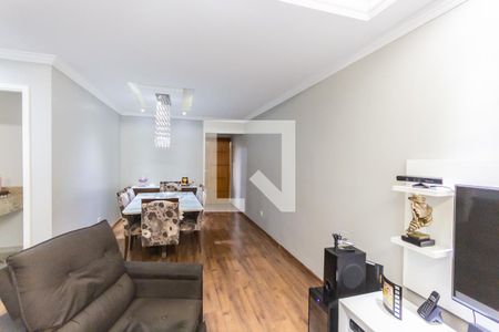 Sala de apartamento à venda com 3 quartos, 110m² em Vila Guiomar, Santo André
