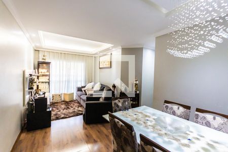 Sala de apartamento à venda com 3 quartos, 110m² em Vila Guiomar, Santo André