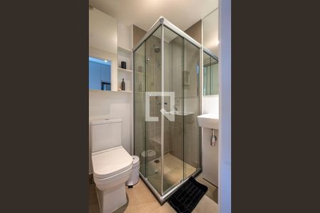 Studio para alugar com 19m², 1 quarto e sem vaga Studio para alugar com 19m², 1 quarto e sem vagaBanheiro