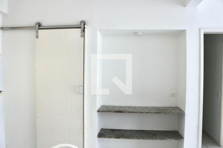 Sala de apartamento para alugar com 3 quartos, 80m² em Barra Funda, Guarujá