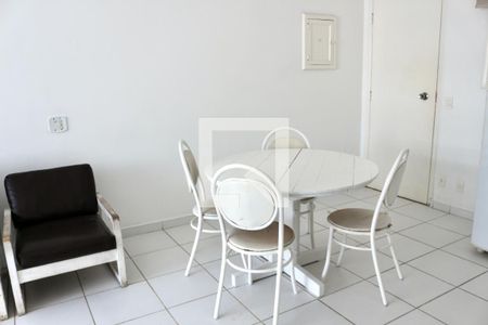 Sala de apartamento para alugar com 3 quartos, 80m² em Barra Funda, Guarujá