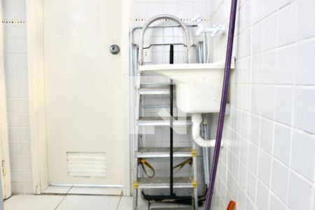 Área de Serviço de apartamento para alugar com 3 quartos, 80m² em Barra Funda, Guarujá