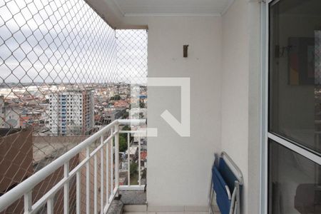 varanda de apartamento à venda com 2 quartos, 62m² em Vila Antonieta, São Paulo