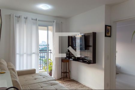 Sala de apartamento para alugar com 1 quarto, 42m² em Jardim Olavo Bilac, São Bernardo do Campo